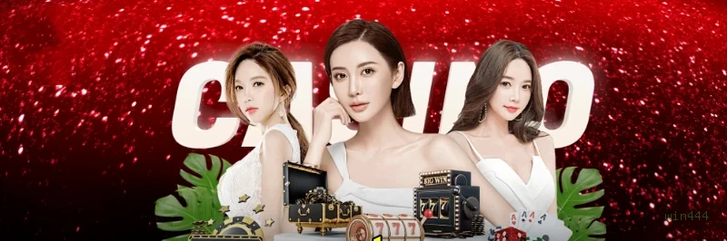 Imagem promocional da win444 mostrando a plataforma e suas vantagens